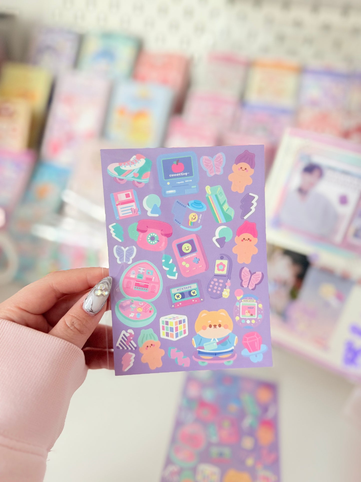 Mintymentaiko — Retro 90s Aesthetics Sticker Sheet