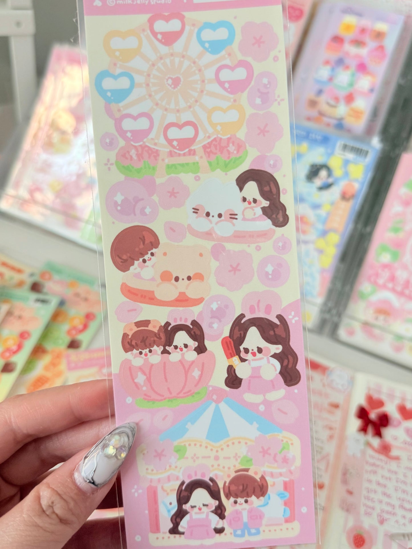Milk Jelly Studio — Spring Day Date Sticker Sheet
