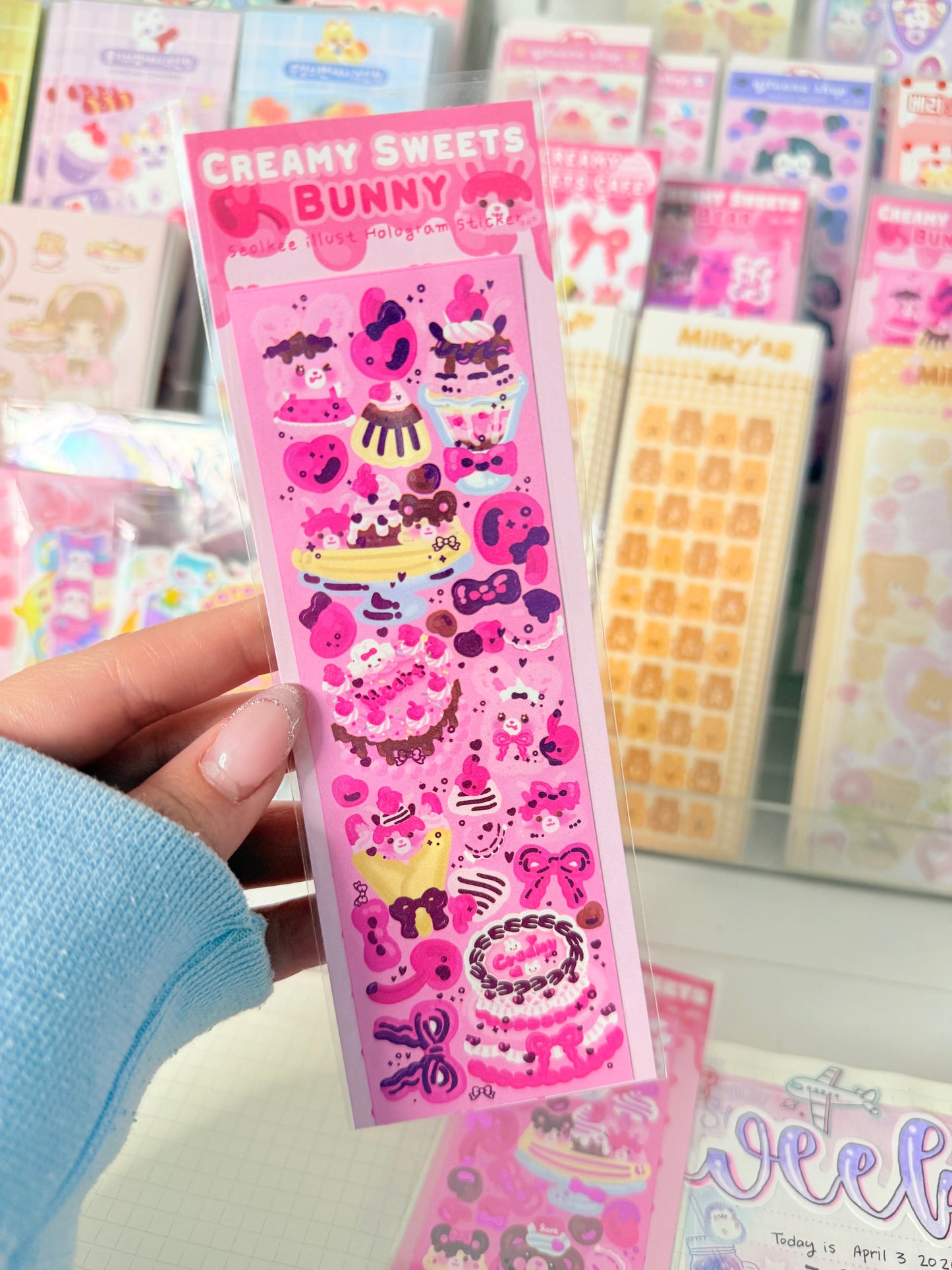 Seolkee Illust — Creamy Sweets Sticker Sheet