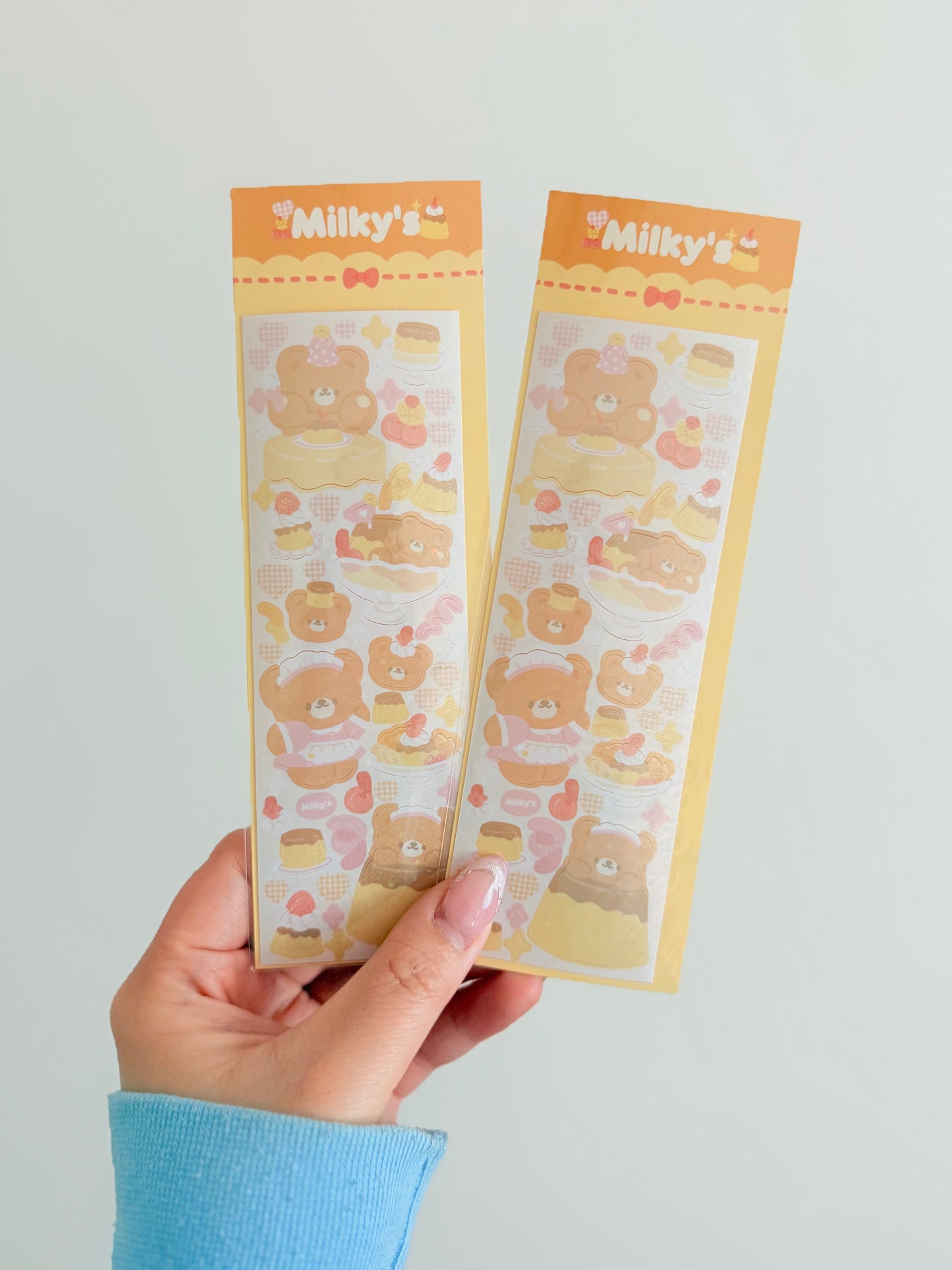 Milky's — Bear Pudding Sticker Sheet