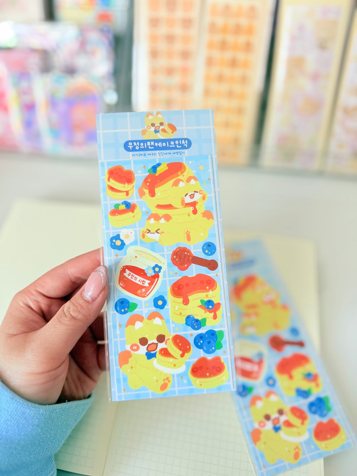Ariworks — MEGU Friendship Pancake Sticker Sheet