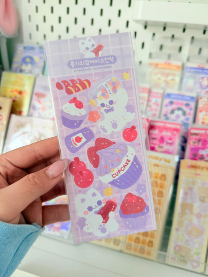 Ariworks — MEGU Courage Cupcake Sticker Sheet