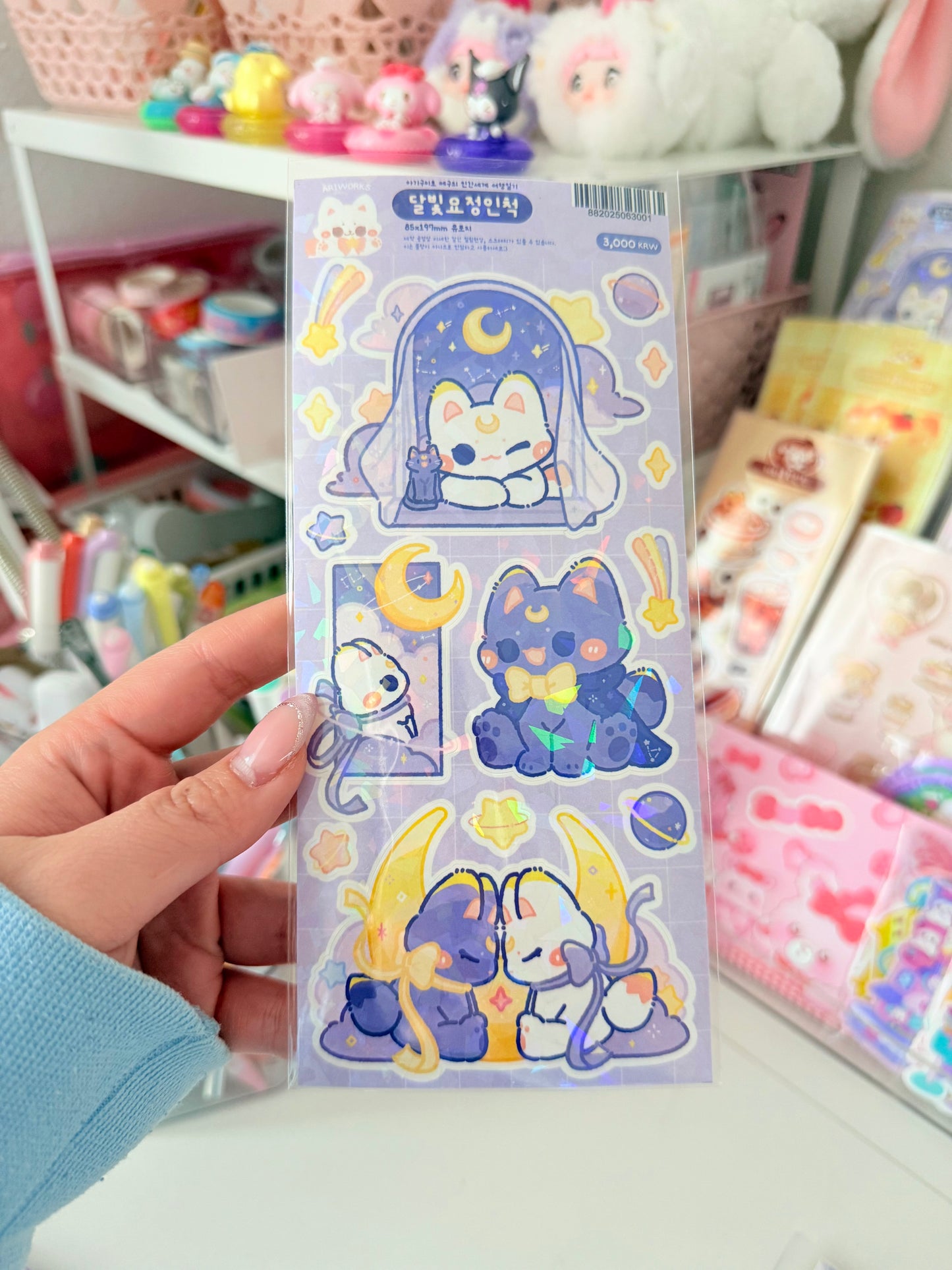 Ariworks — MEGU Moonlight Fairy Sticker Sheet