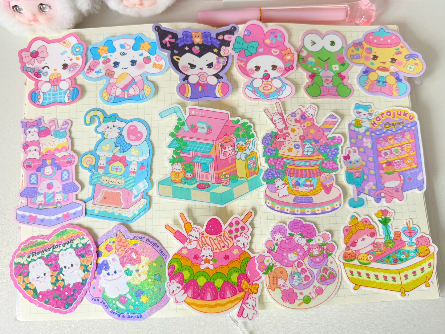 Ajtuana Shop — Sticker Flakes (Buy 4 for $10 Deal!)