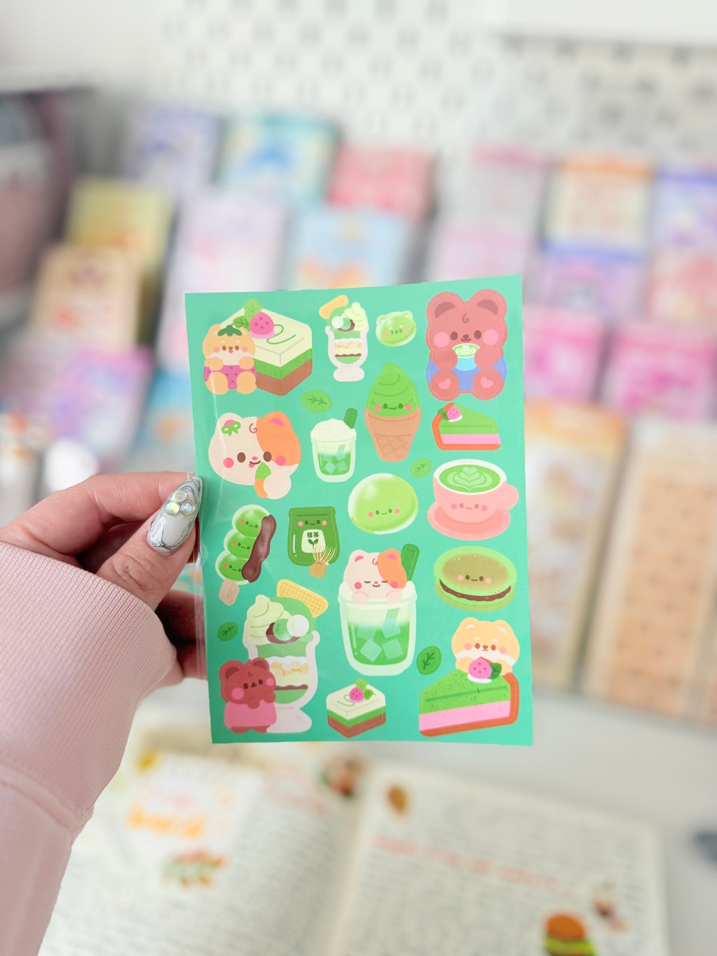 Mintymentaiko — Matcha Lover Sticker Sheet