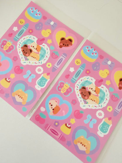Mintymentaiko — BFF Friendship Sticker Sheet