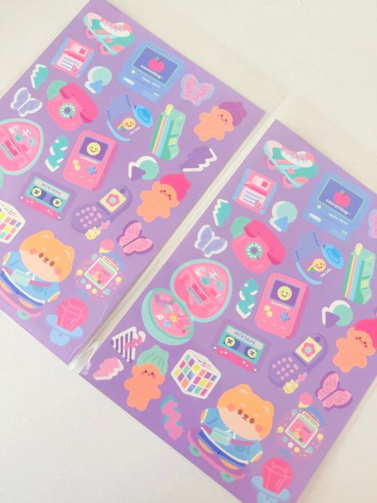 Mintymentaiko — Retro 90s Aesthetics Sticker Sheet