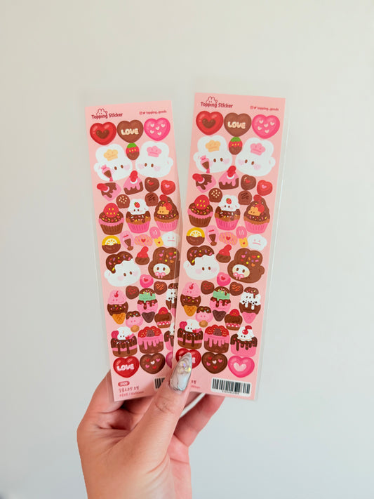 Topping Goods — Sweet Chocolate Topping Sticker Sheet