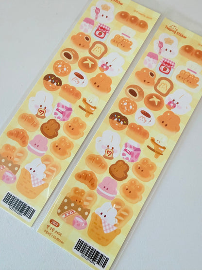 Topping Goods — Bread Topping Sticker Sheet