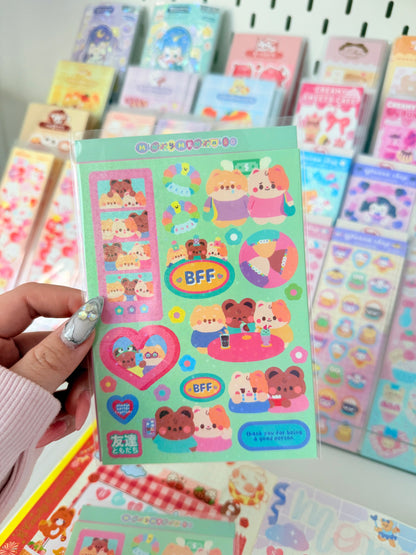 Mintymentaiko — BFF Sticker Sheet