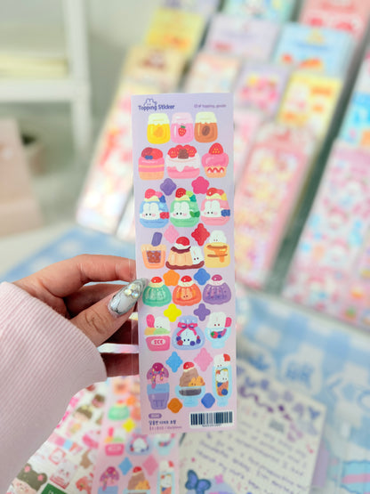 Topping Goods — Dessert Topping Sticker Sheet