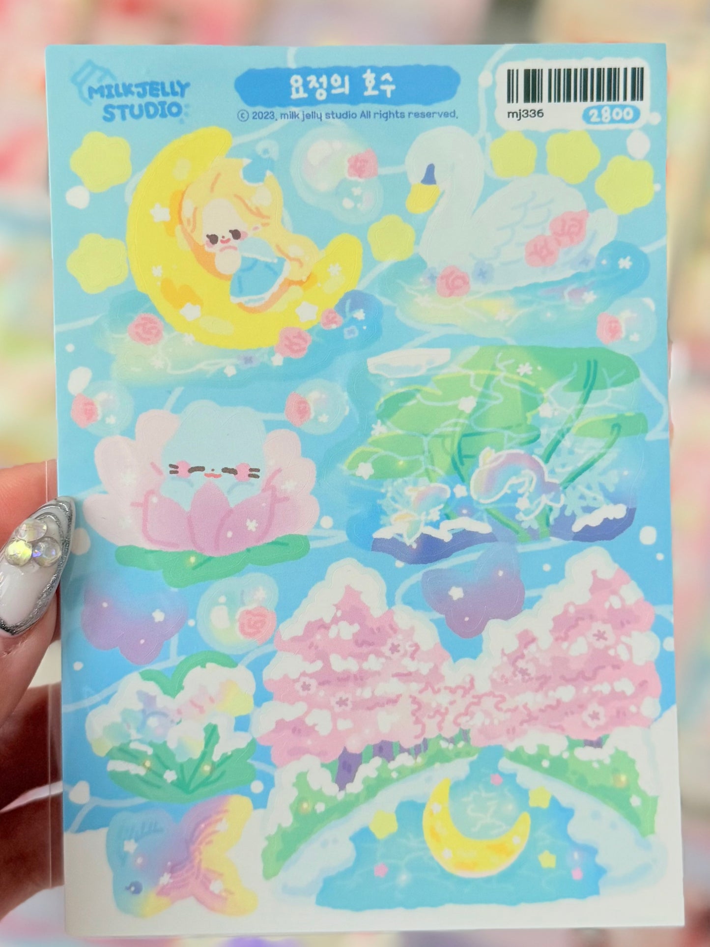 Milk Jelly Studio — Fairy’s Lake Sticker Sheet