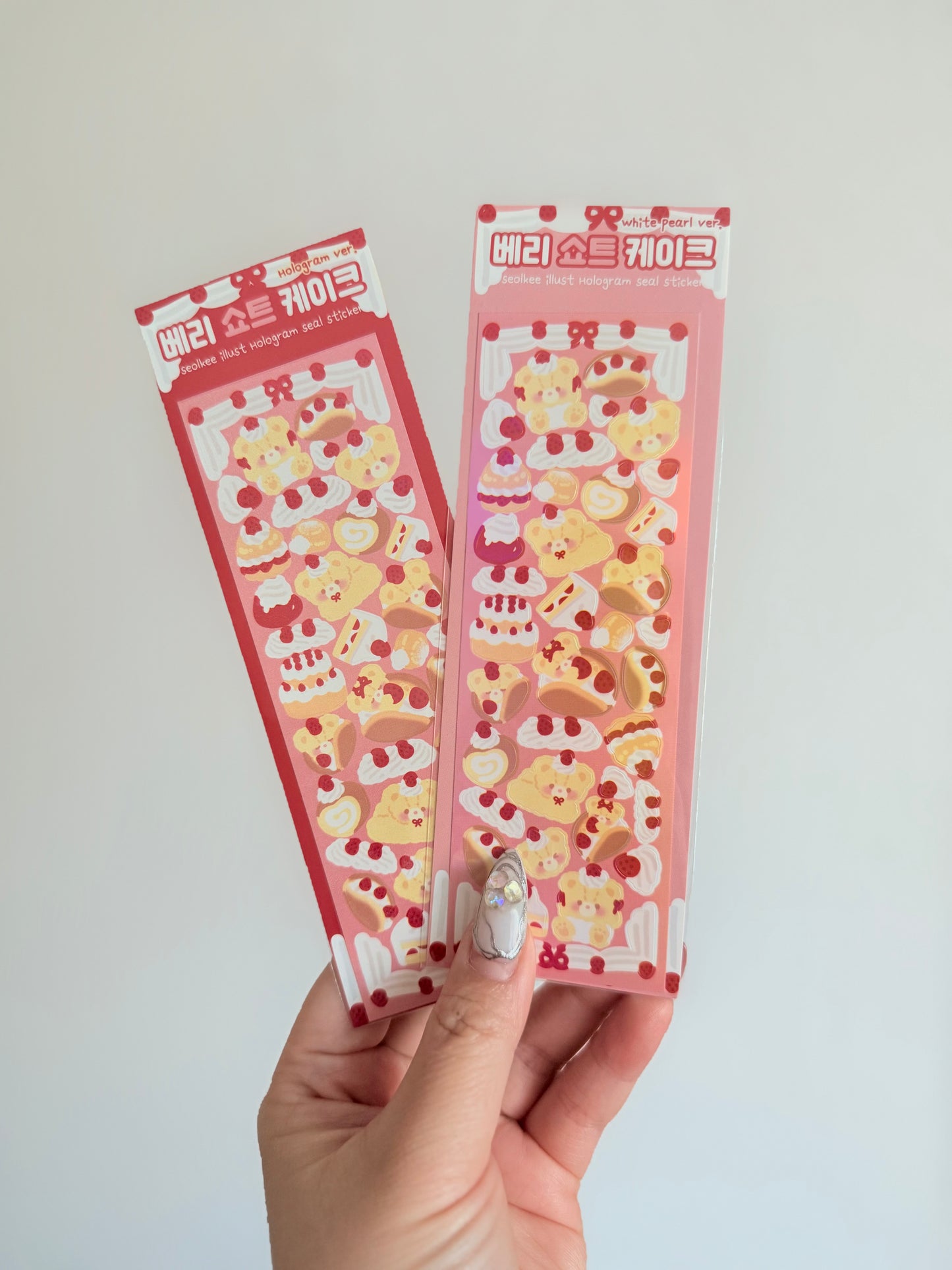 Seolkee Illust — Berry Shortcake Sticker Sheet